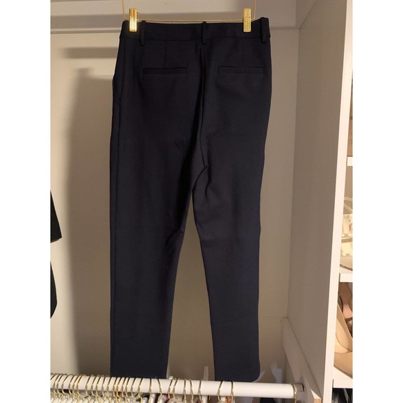 NWT Something Navy Dress Pants Trousers Dress Pant Women's Size 6 Navy Solid - Picture 3 of 3